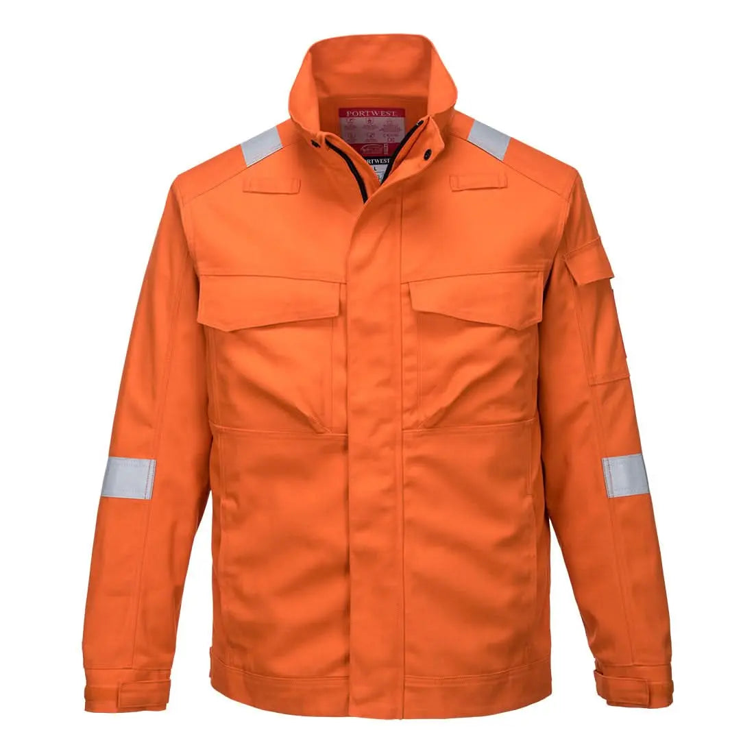 Bizflame Industry Fr Jacket Fr68 - Orange - Customisable Work Jackets