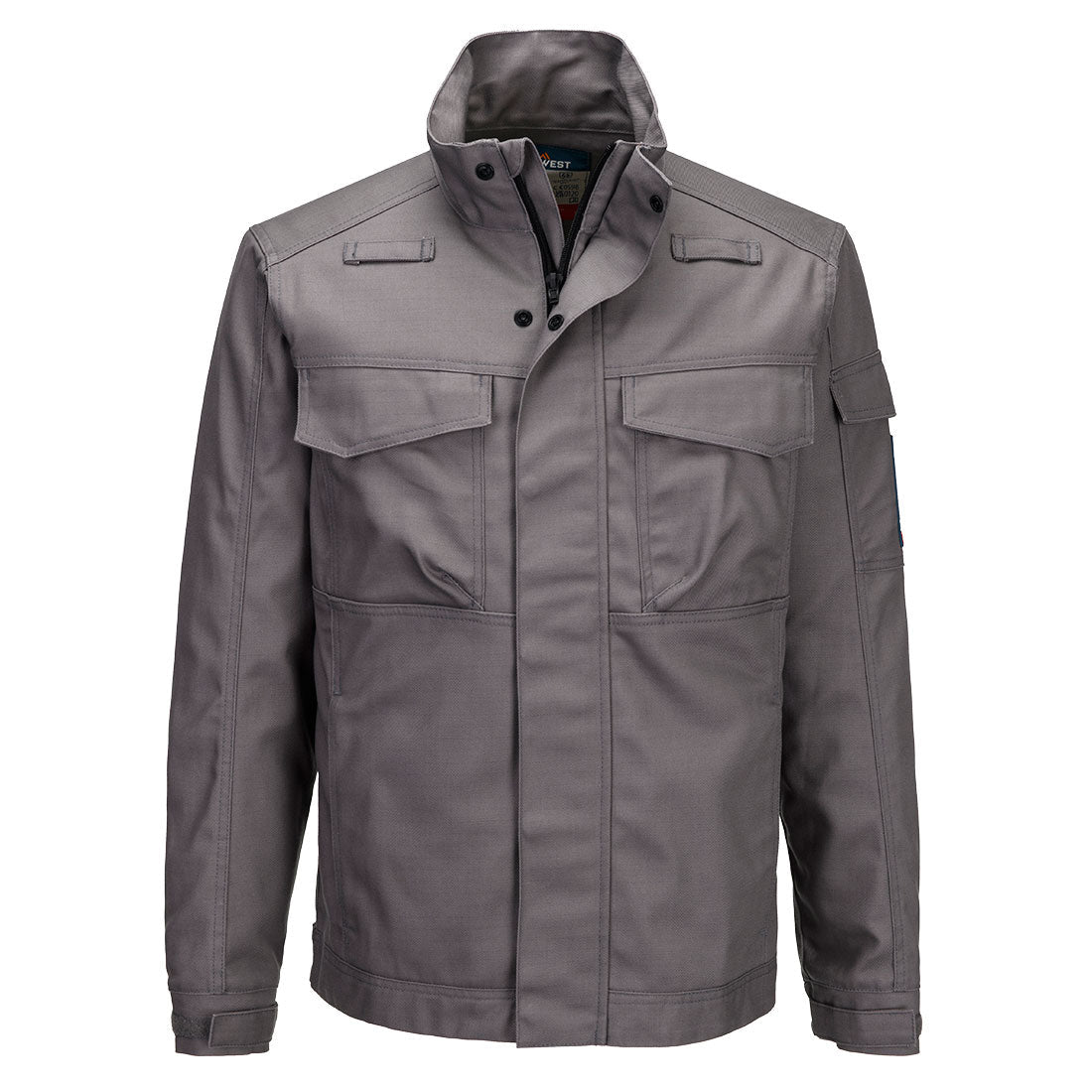 Bizflame Industry Fr Jacket Fr750 - Grey - Customisable Jackets