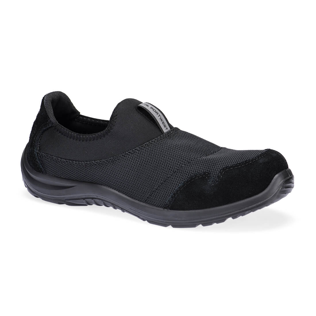 Steel Textile Slip On Shoe S1 P Sr Fo Esd Ft55 - Black - Customisable Shoes
