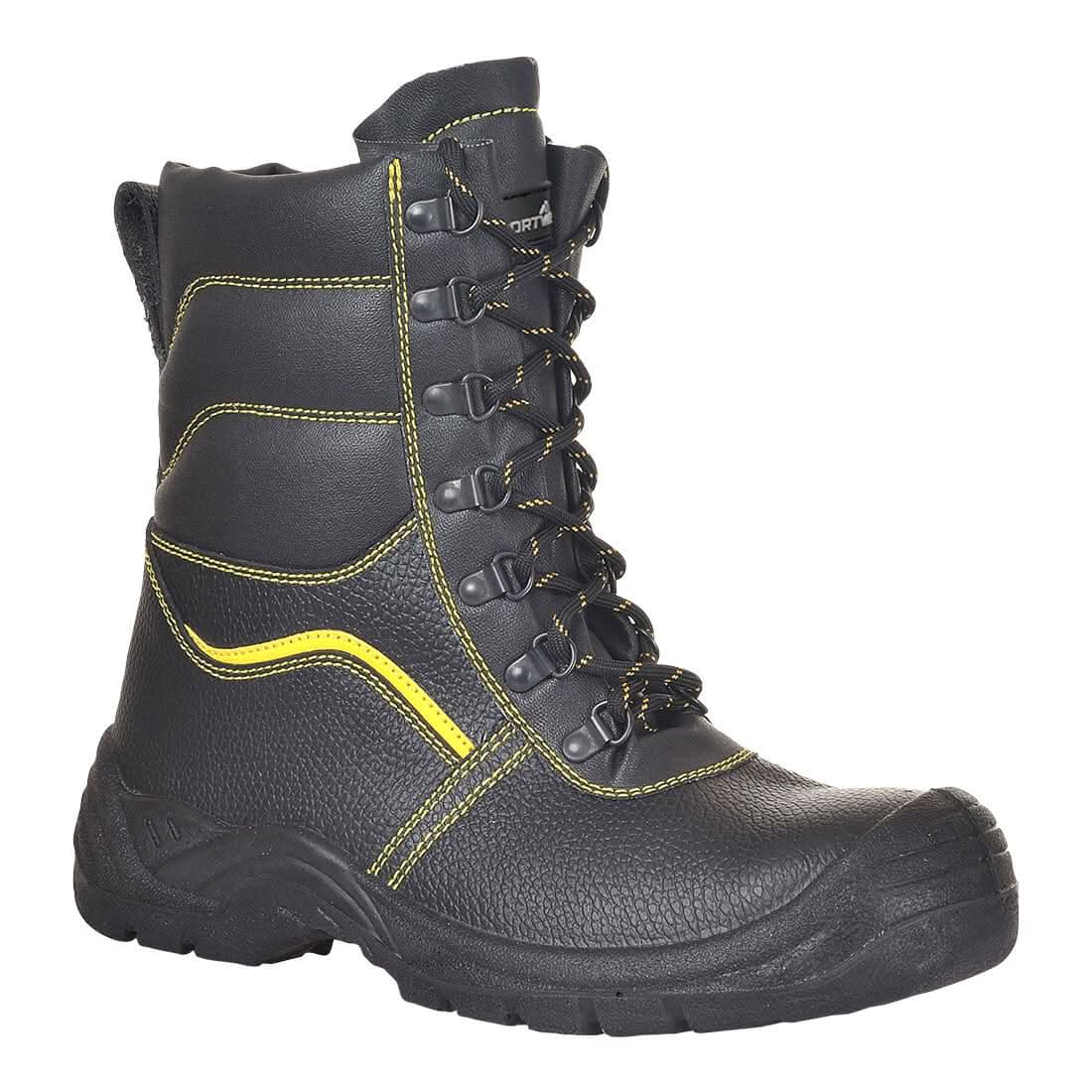 Steel Split Leather Winter Boot S3 Sr Ci Fw05 - Black - Customisable Boots