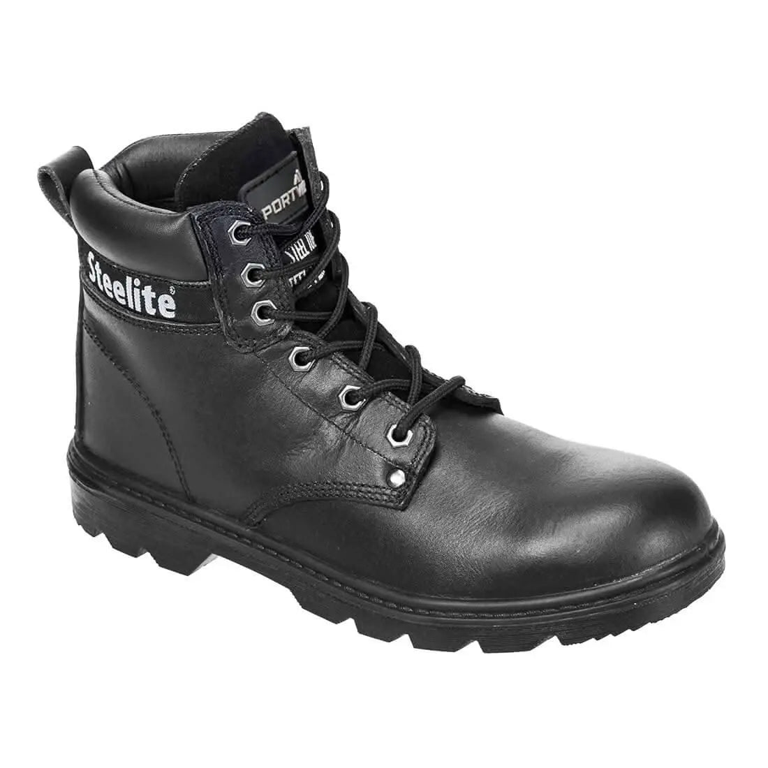 Steel Leather Ankle Boot S3 Sr Fw11 - Black - Customisable Boots