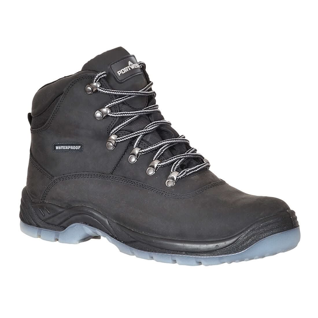 Portwest Steelite All Weather Boot S7 Fo Sr FW57 - Black - Customisable Boots