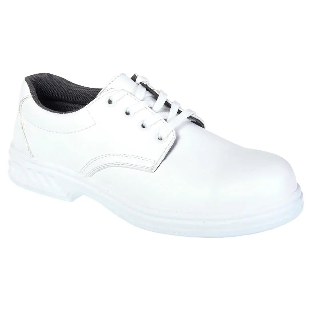 Steel Microfibre Low Shoe S2 Fo Sr Fw80 - White - Customisable Shoes