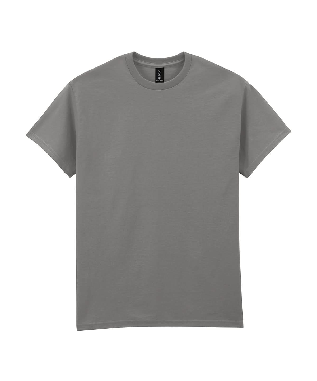 Gildan Ultra Cotton adult t shirt Charcoal 2000 - Charcoal - Customisable T-Shirts