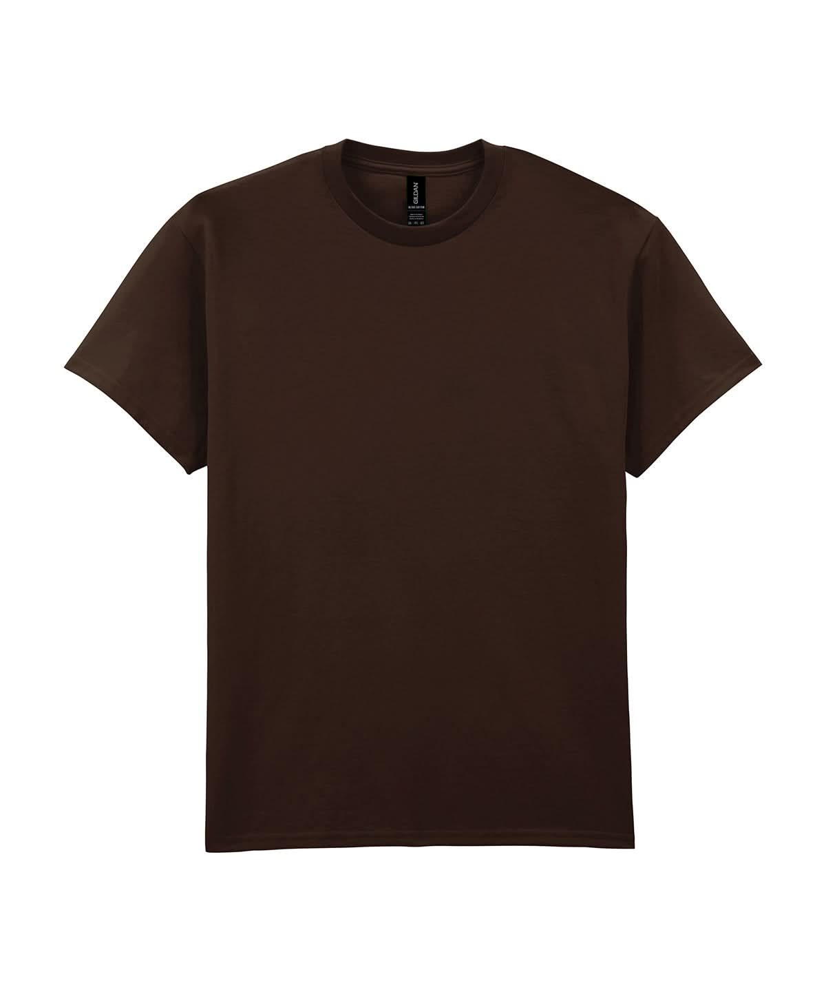Gildan Ultra Cotton adult t shirt Dark Chocolate 2000 - Dark Chocolate - Customisable T-Shirts