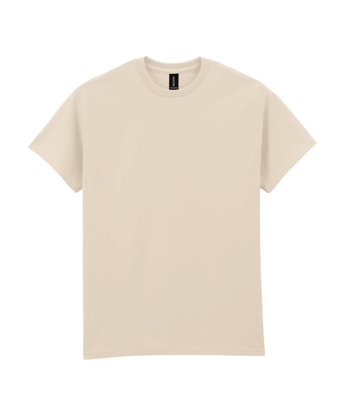 Gildan Ultra Cotton adult t shirt Natural 2000 - Natural - Customisable T-Shirts