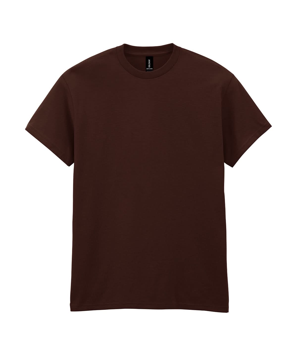 Gildan Heavy Cotton adult t shirt Dark Chocolate GD005 - Dark Chocolate - Customisable T-Shirts