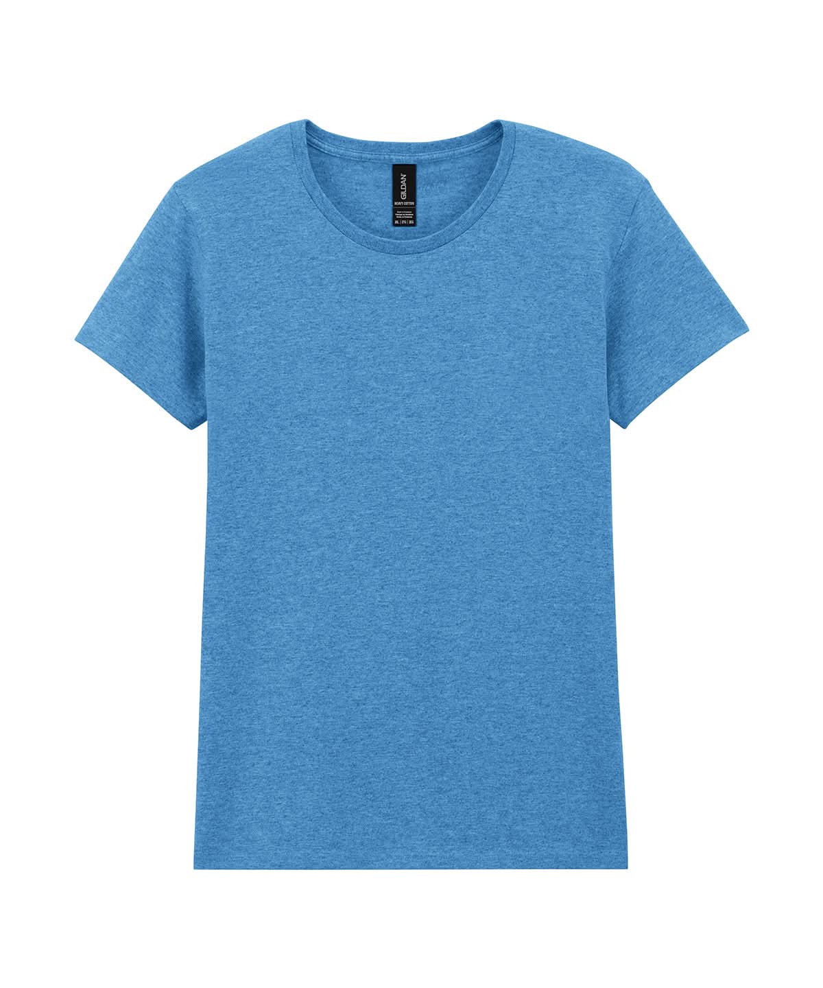 Gildan Heavy Cotton Womens T Shirt GD006 - Heather Sapphire - Customisable T-Shirts