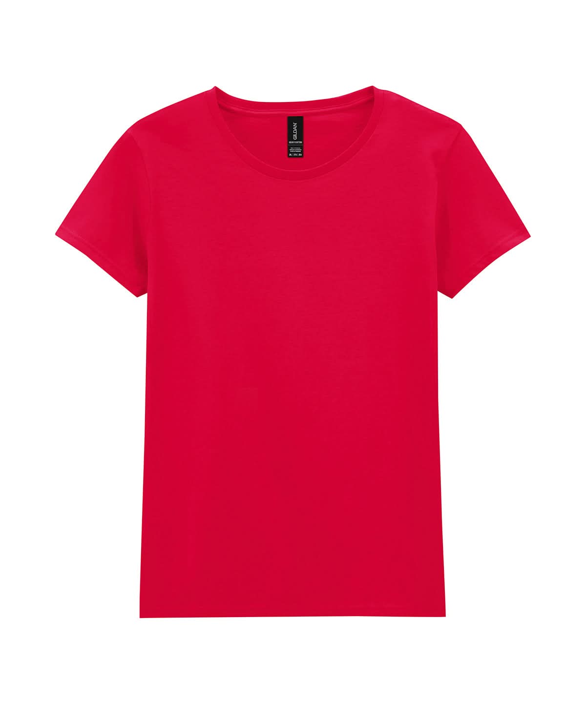 Gildan Heavy Cotton Womens T Shirt GD006 - Red - Customisable T-Shirts