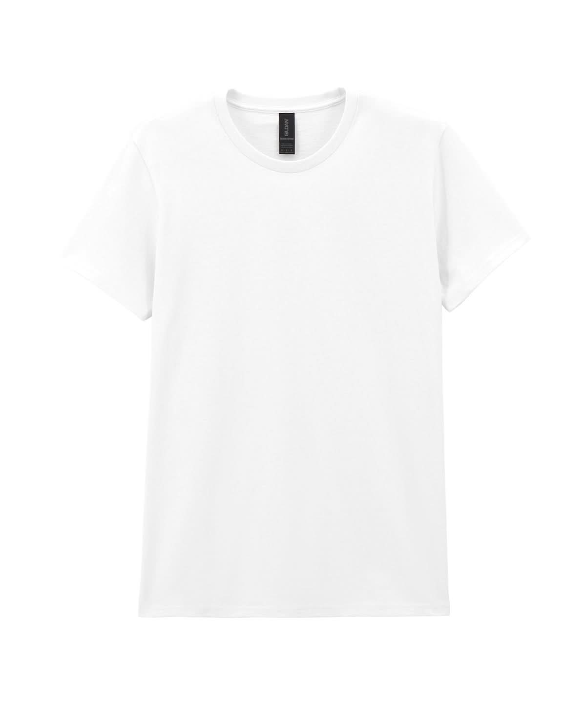 Gildan Heavy Cotton Womens T Shirt GD006 - White - Customisable T-Shirts