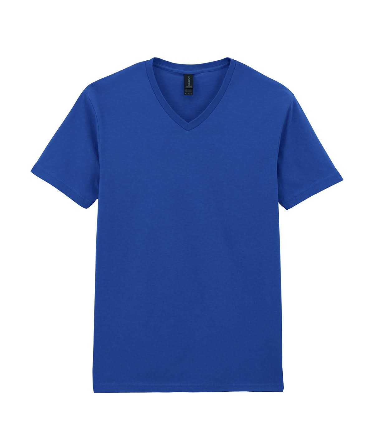 Gildan Softstyle V Neck T Shirt GD010 - Royal - Customisable T-Shirts