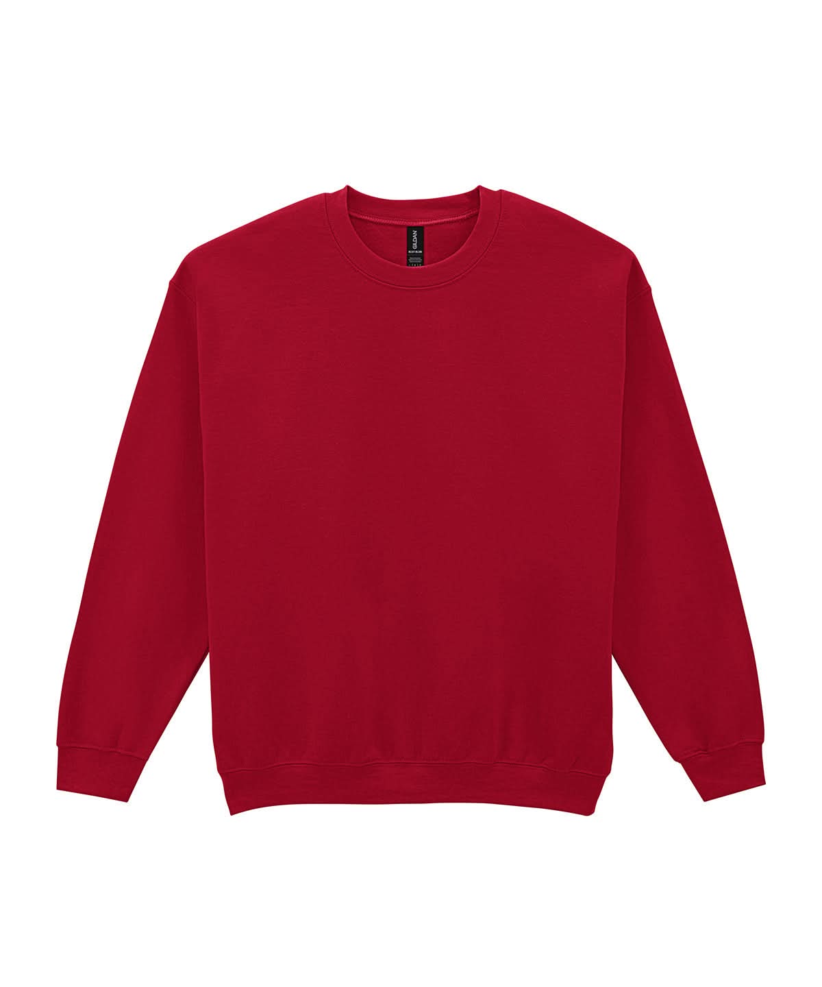 Gildan Heavy Blend Adult Crew Neck Sweatshirt Cherry Red GD056 - Cherry Red - Customisable Sweatshirts