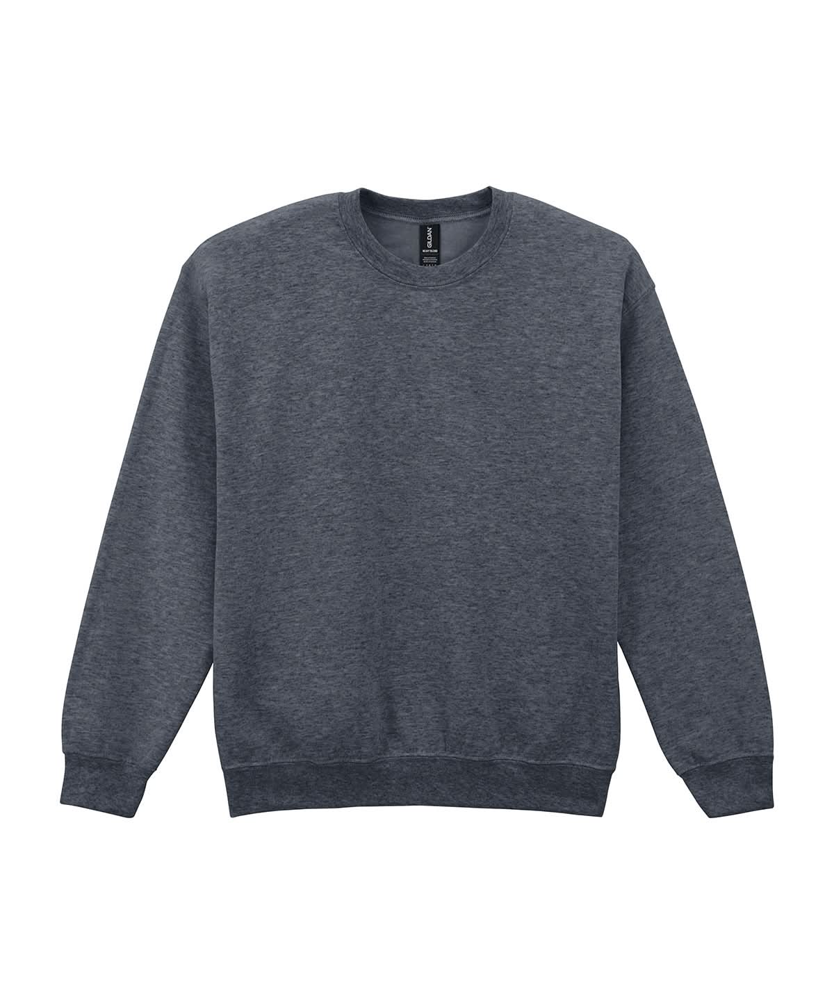 Gildan Heavy Blend Adult Crew Neck Sweatshirt Dark Heather GD056 - Dark Heather - Customisable Sweatshirts