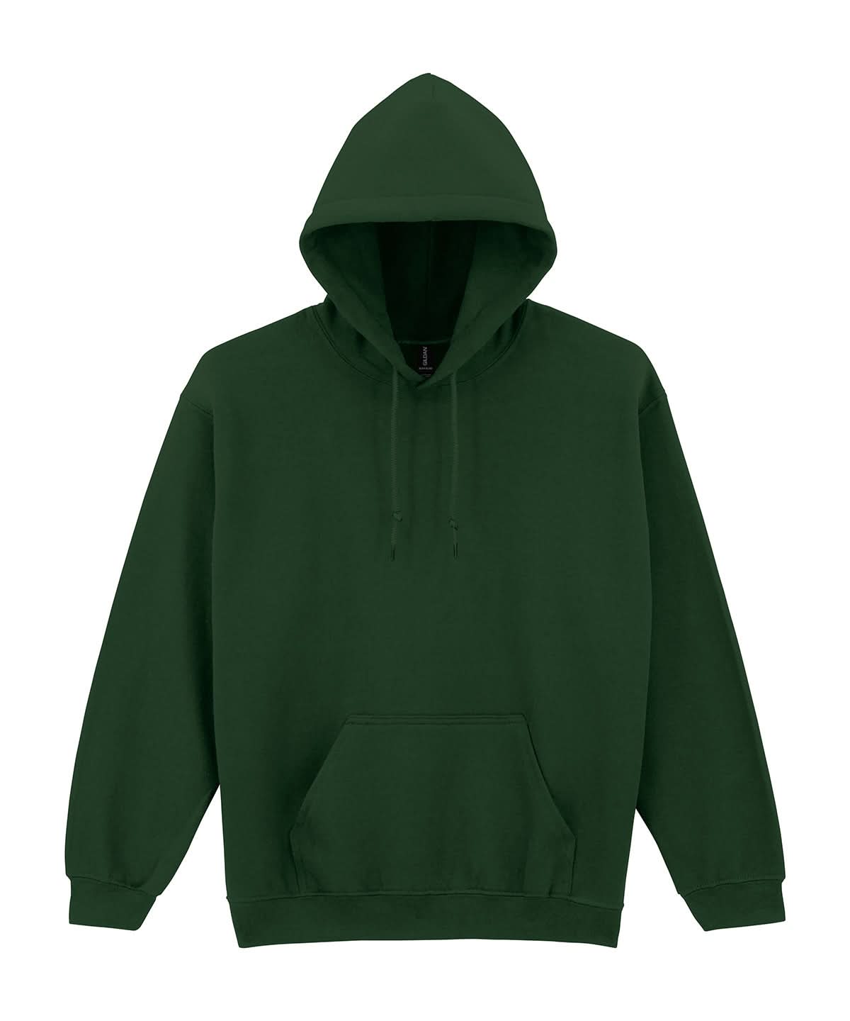 Gildan Heavy Blend Hooded Sweatshirt Forest Green GD057 - Forest Green - Customisable Sweatshirts