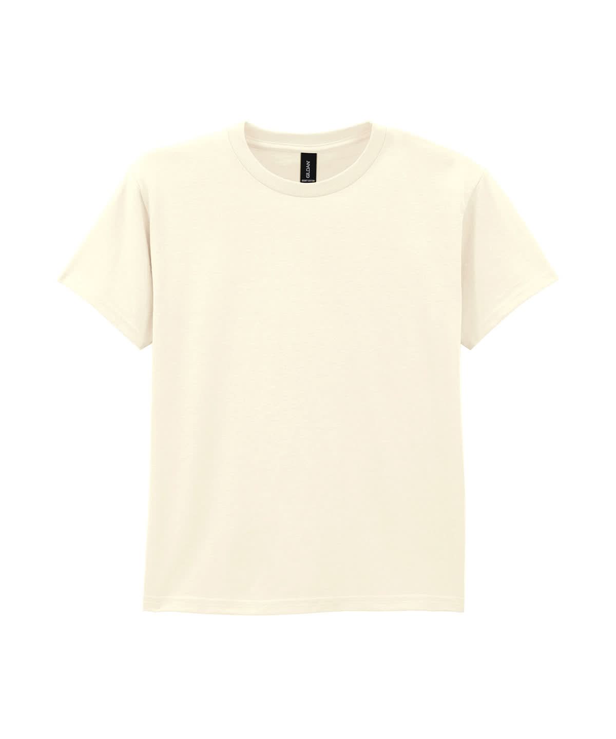 Gildan Heavy Cotton Youth T Shirt Off White GD05B - Off White - Customisable T-Shirts