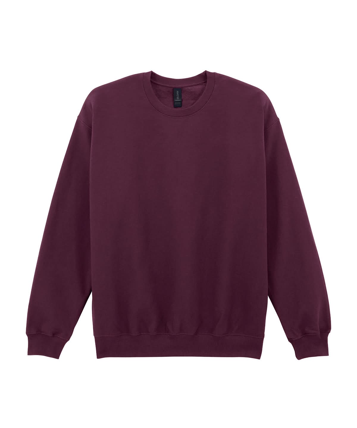 Gildan Softstyle Midweight Fleece Adult Crew Neck Maroon GD066 - Maroon - Customisable Sweatshirts