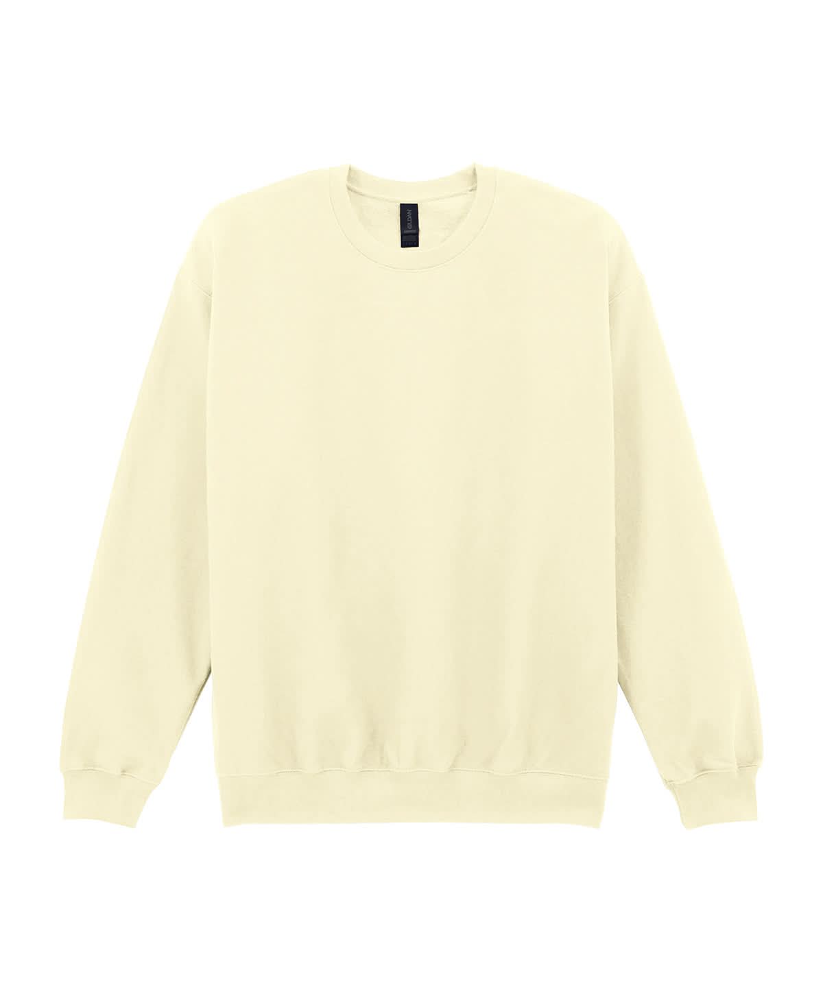 Gildan Softstyle Midweight Fleece Adult Crew Neck Off White GD066 - Off White - Customisable Sweatshirts