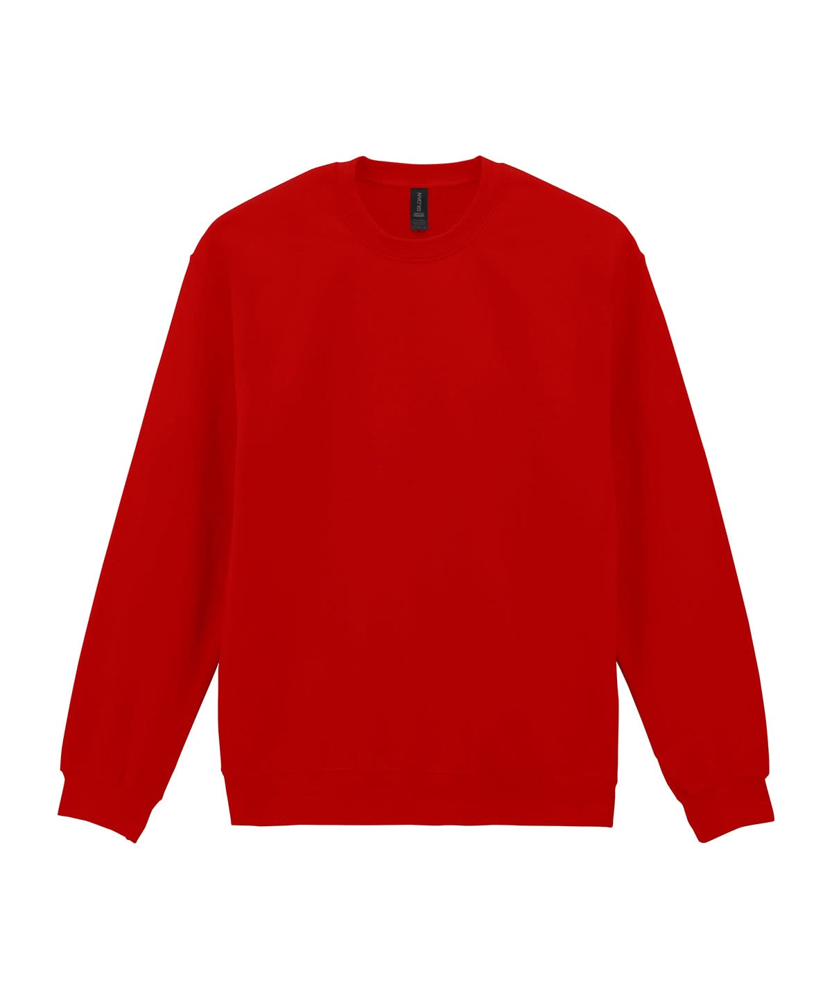 Gildan Softstyle Midweight Fleece Adult Crew Neck Red GD066 - Red - Customisable Sweatshirts