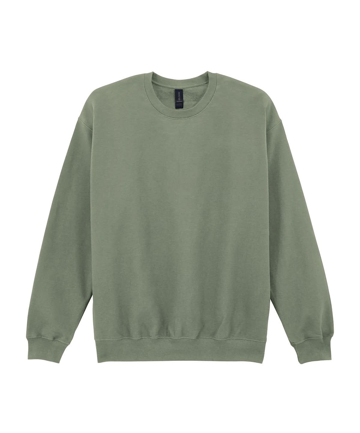 Gildan Softstyle Midweight Fleece Adult Crew Neck Sage GD066 - Sage - Customisable Sweatshirts