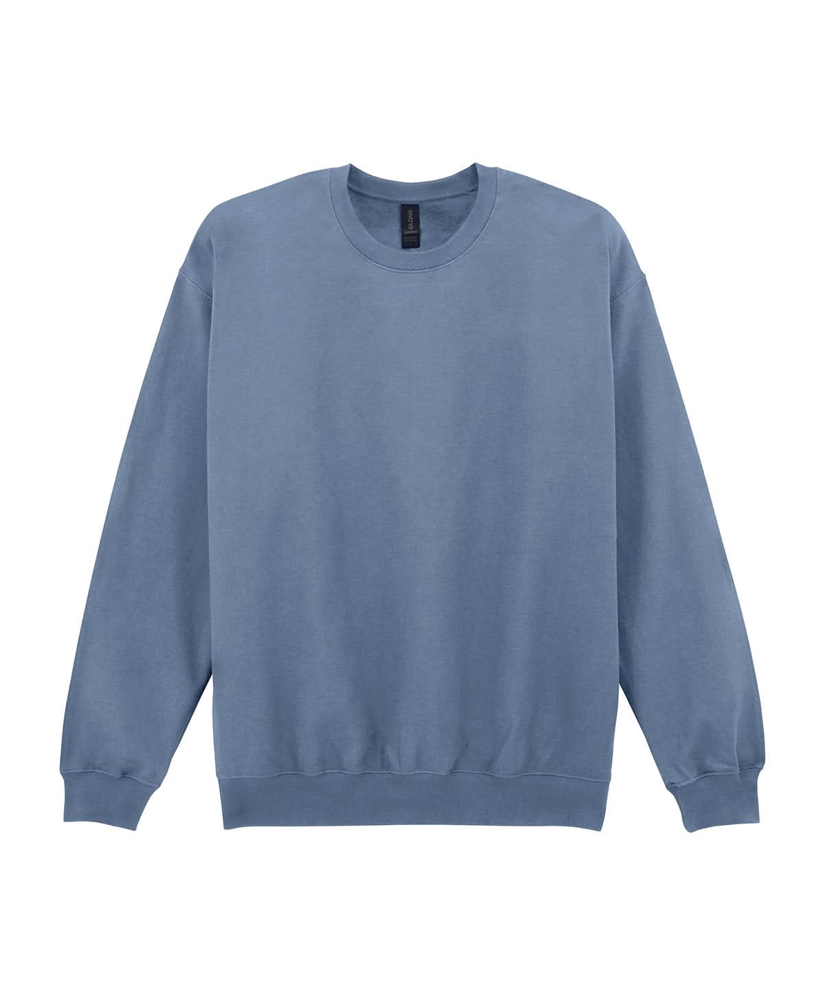 Gildan Softstyle Midweight Fleece Adult Crew Neck Stone Blue GD066 - Stone Blue - Customisable Sweatshirts