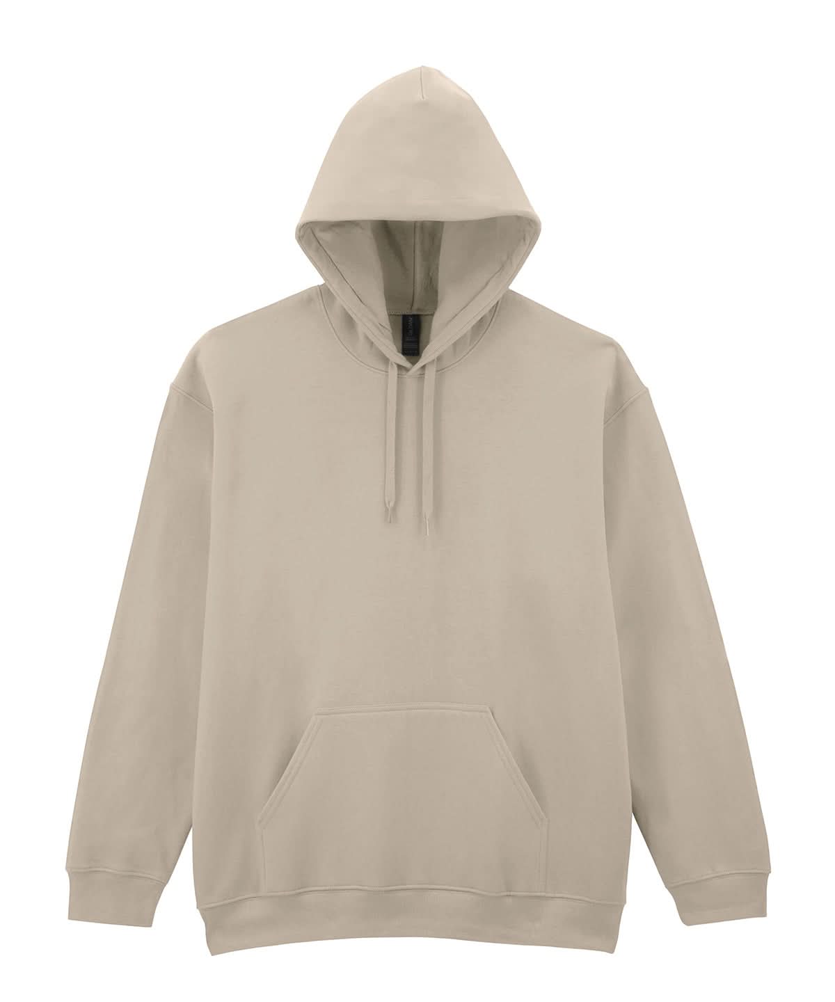 Gildan Softstyle Midweight Fleece Adult Hoodie Sand GD067 - Sand - Customisable Hoodies