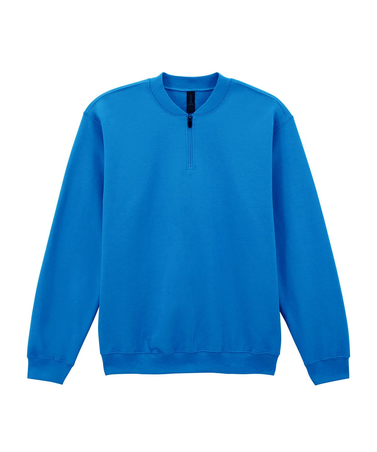 Gildan Softstyle Midweight Adult Fleece 14 Zip Sweatshirt GD069 - Royal - Customisable Sweatshirts