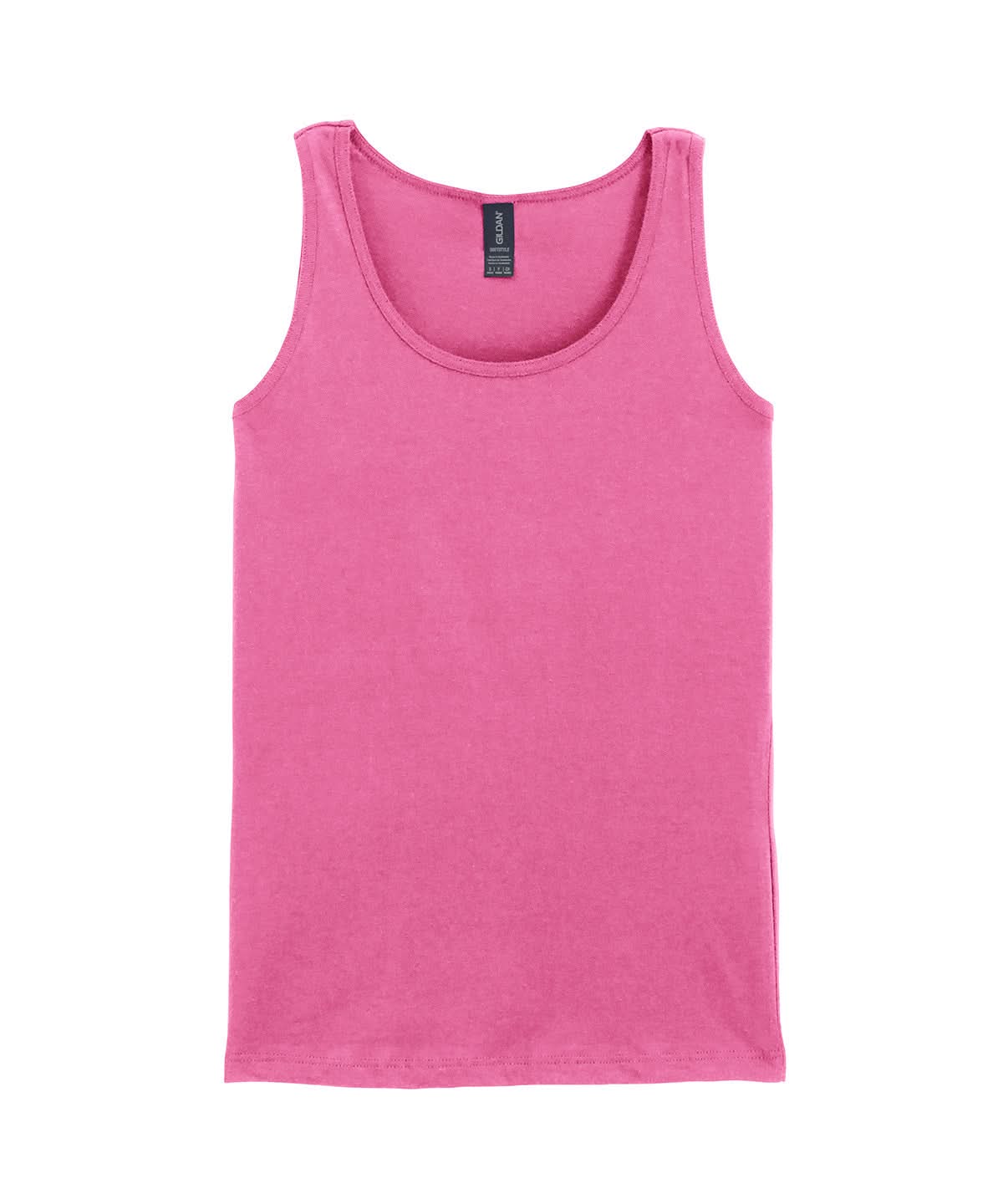 Gildan Softstyle Womens Tank Top GD077 - Azalea - Customisable T-Shirts