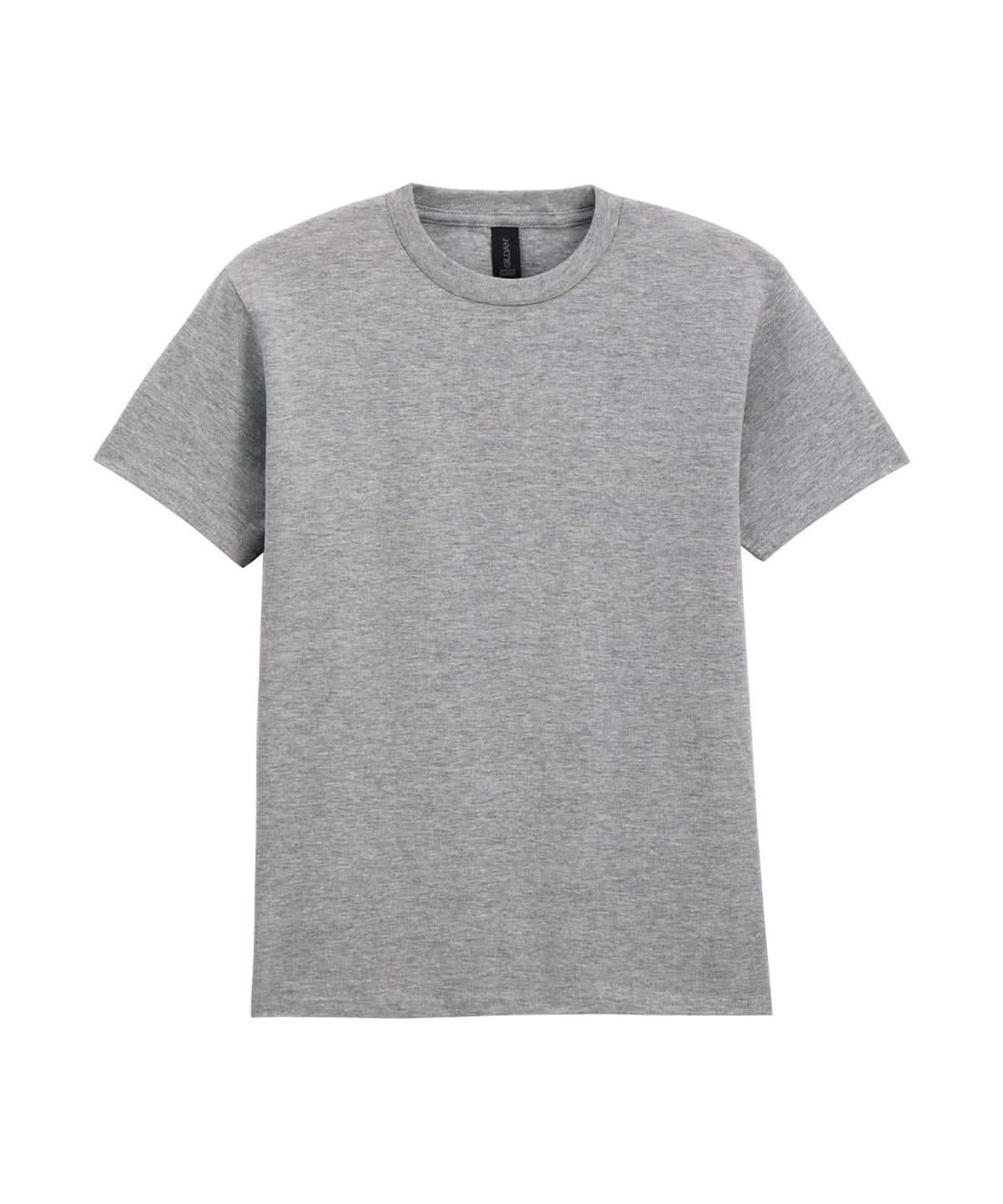 Gildan Softstyle Midweight Youth T Shirt GD24B - Ringspun Sport Grey - Customisable T-Shirts