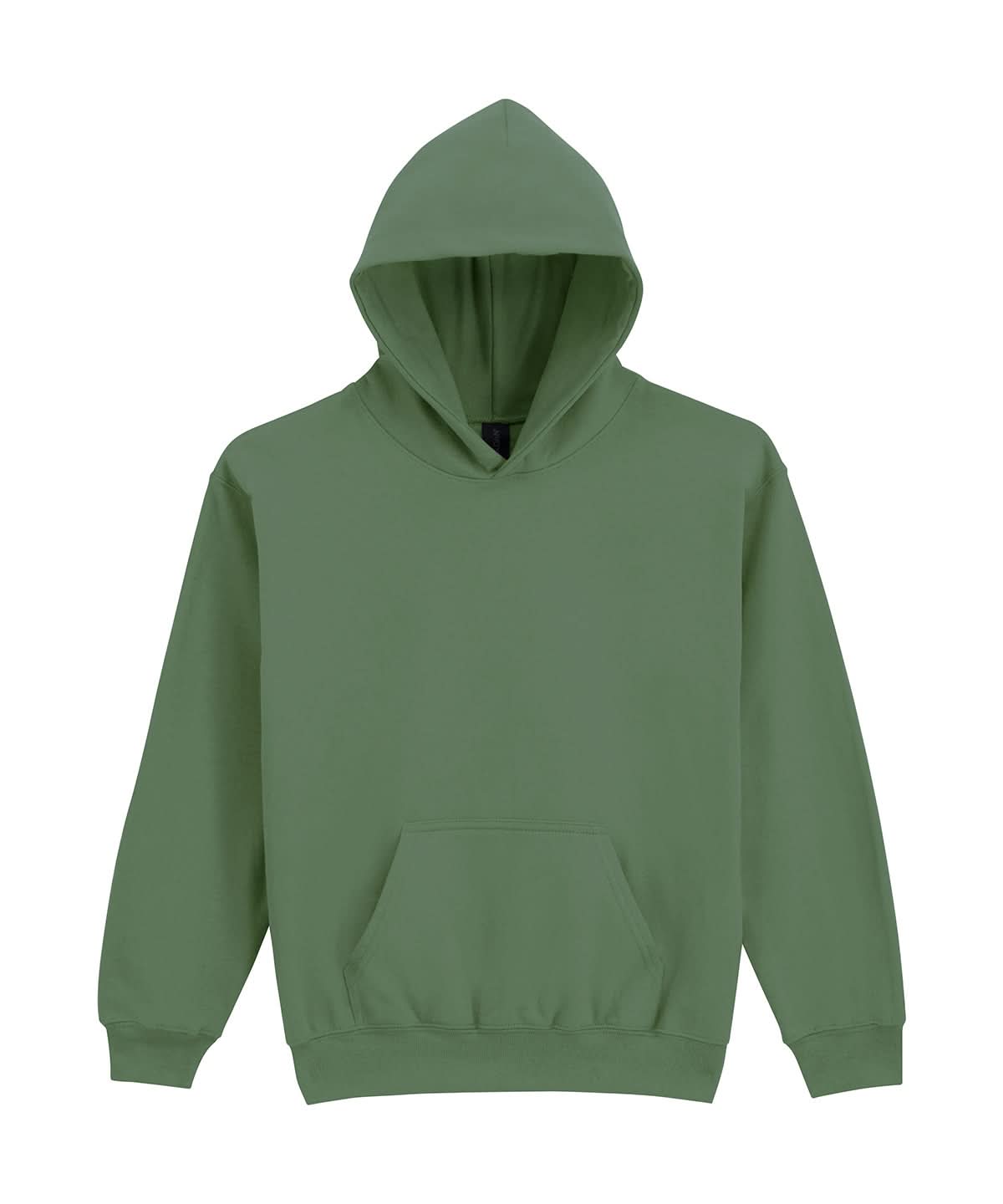 Gildan Softstyle Midweight Fleece Youth Hoodie GD67B - Military Green - Customisable Hoodies