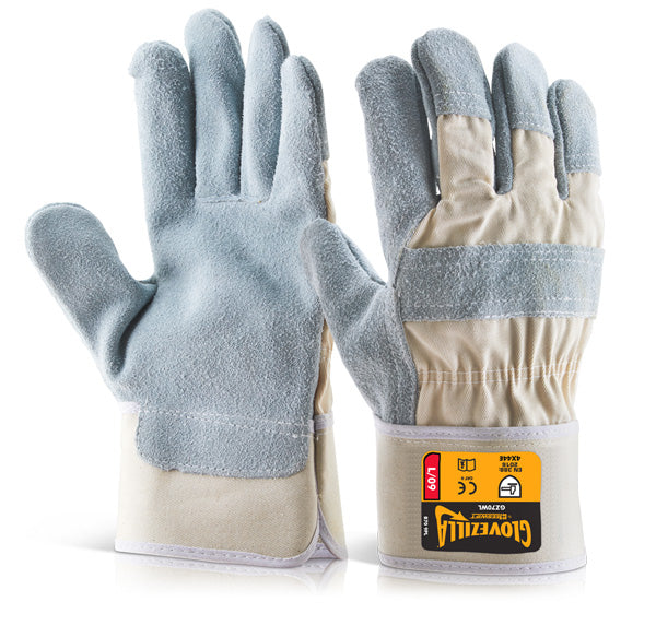 Glovezilla Beeswift Glovezilla Cut Resistant Rigger Gloves - White - Customisable Rigger