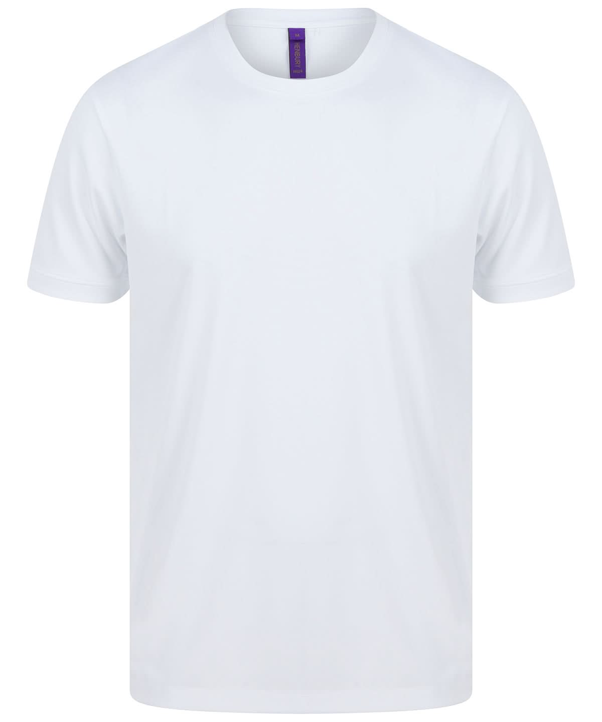 Henbury Hi Cool Performance T Shirt HB024 - White - Customisable T-Shirts