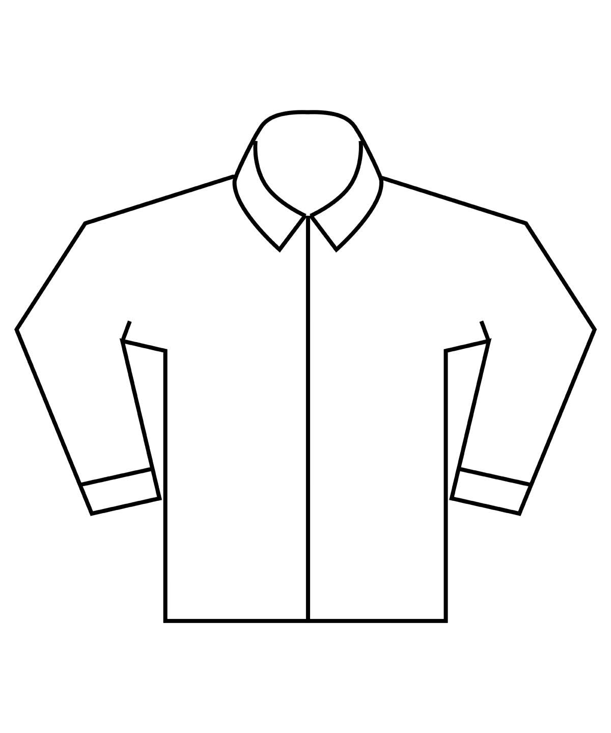Henbury Long Sleeve Cotton Feel Coolplus Shirt HB582 - White - Customisable Shirts