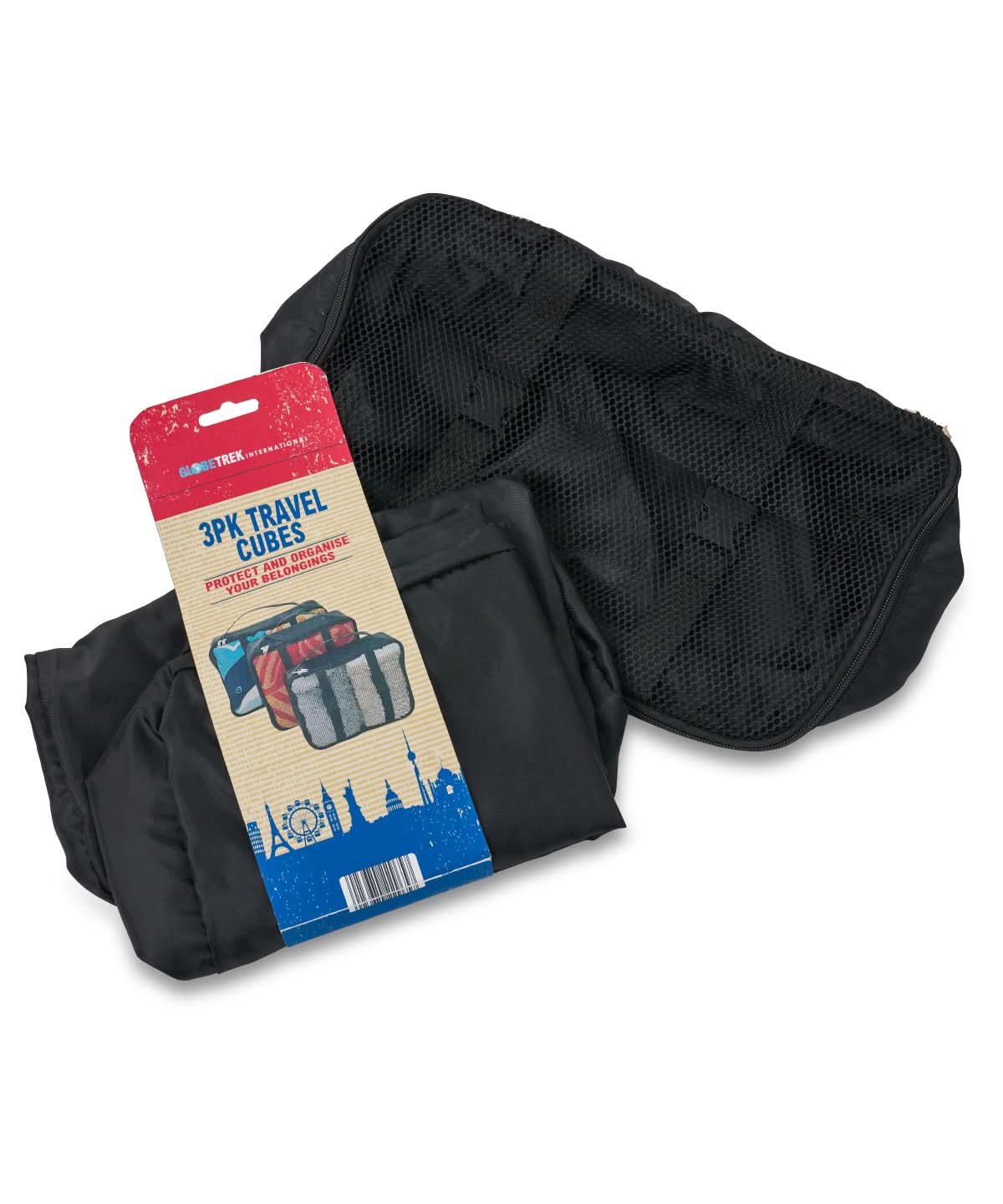 Home & Living Travel packing cubes HL031 - Black One size - Customisable Accessories
