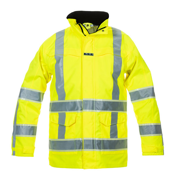 Hyd Rs Glow Id Italie High Visibility Gid Parka - Saturn Yellow - Customisable Jacket