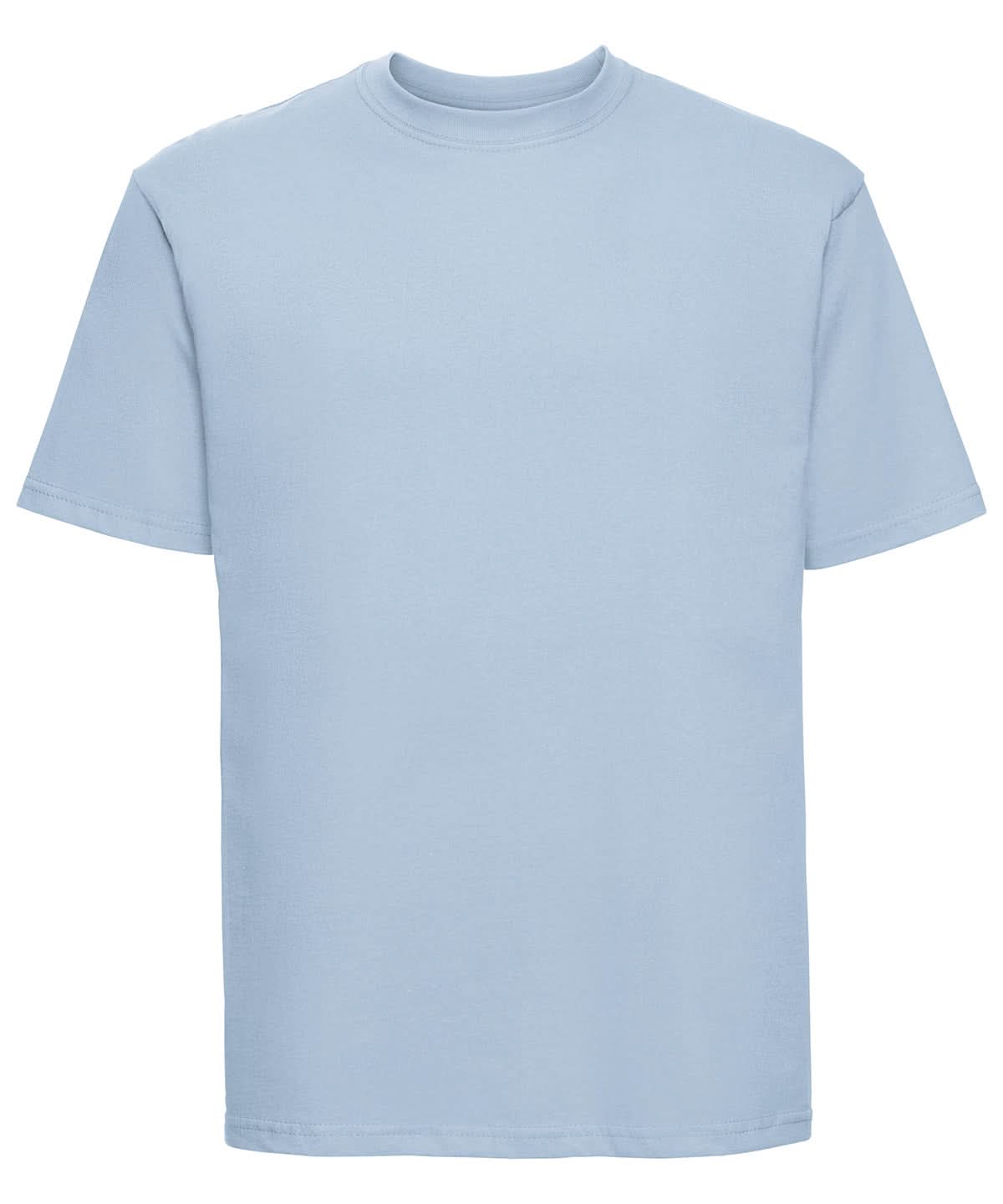 Russell Short Sleeve Europe Super Ringspun Classic T Shirt Mineral Blue J180M - Mineral Blue - Customisable T-Shirt