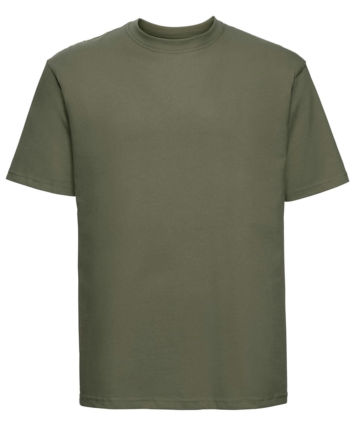 Russell Short Sleeve Europe Super Ringspun Classic T Shirt Olive J180M - Olive - Customisable T-Shirt