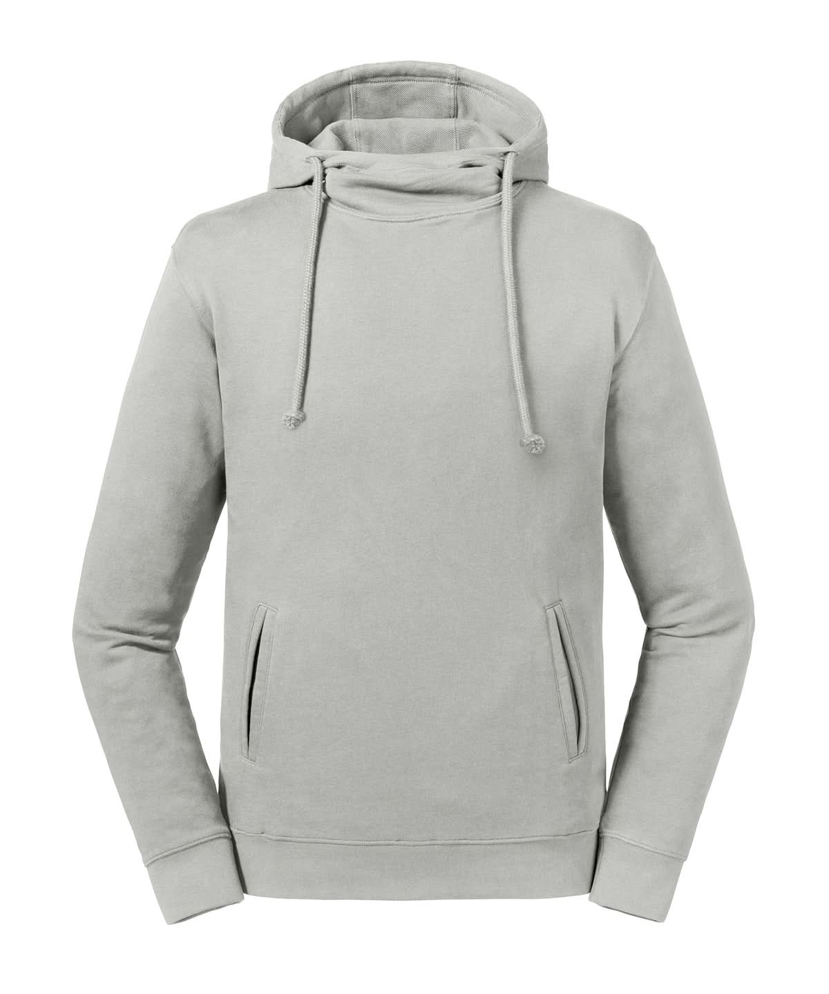 Russell Europe Pure organic high collar hooded sweatshirt J209M - Stone - Customisable Sweatshirts