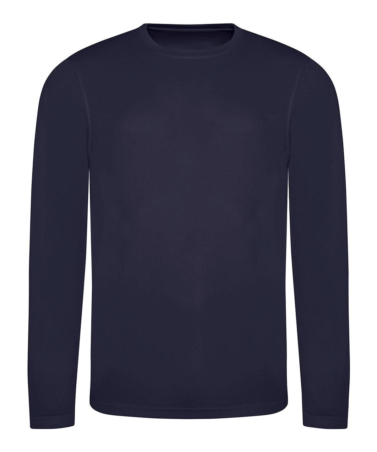 AWDis Just Cool Long sleeve cool T JC002 - French Navy - Customisable T-Shirts