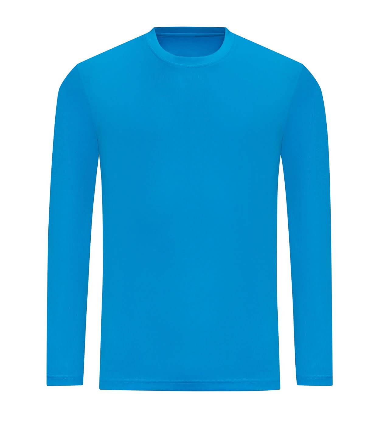 AWDis Just Cool Long sleeve cool T JC002 - Sapphire Blue - Customisable T-Shirts