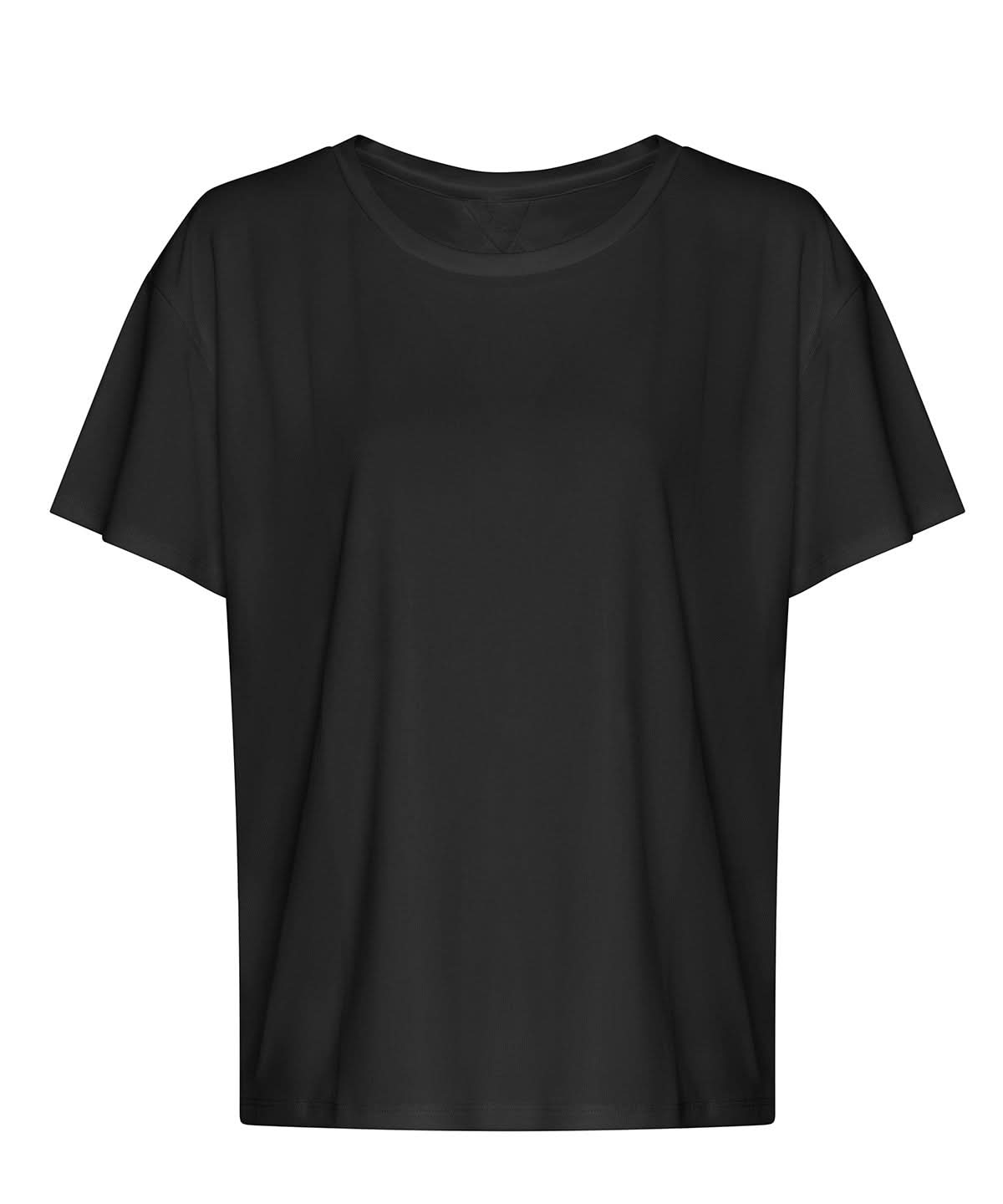 AWDis Just Cool Womens open back T JC013 - Jet Black - Customisable T-Shirts