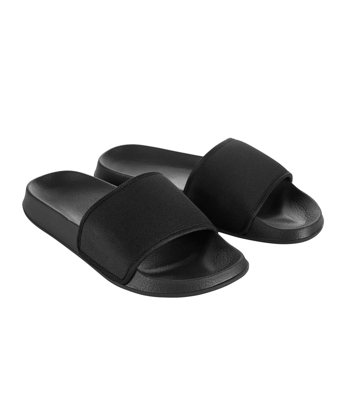 AWDis Just Cool Cool sliders JC092 - Jet Black - Customisable Slippers