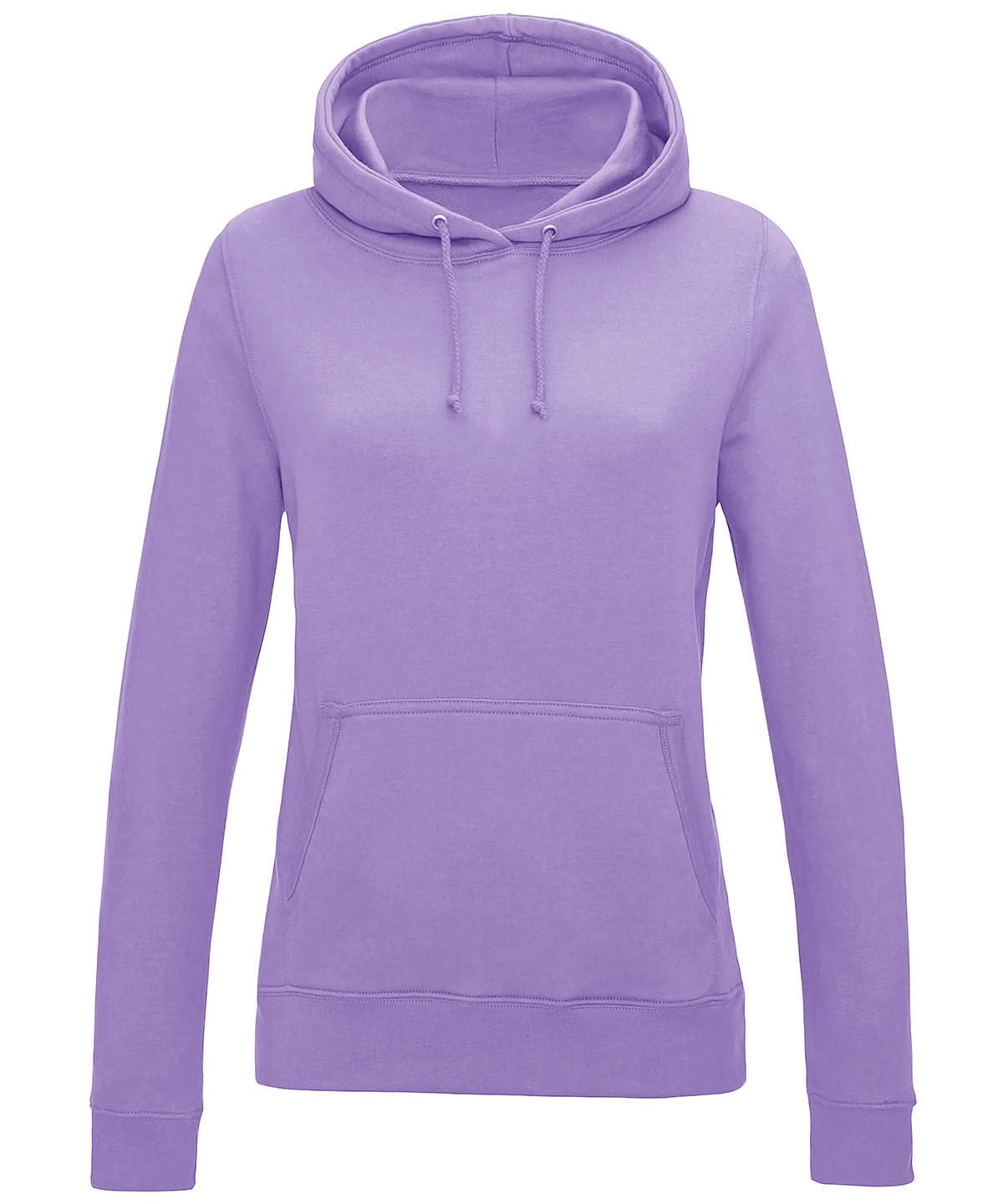 AWDis Just Hoods Womens College Hoodie Digital Lavender JH01F - Digital Lavender - Customisable Hoodies