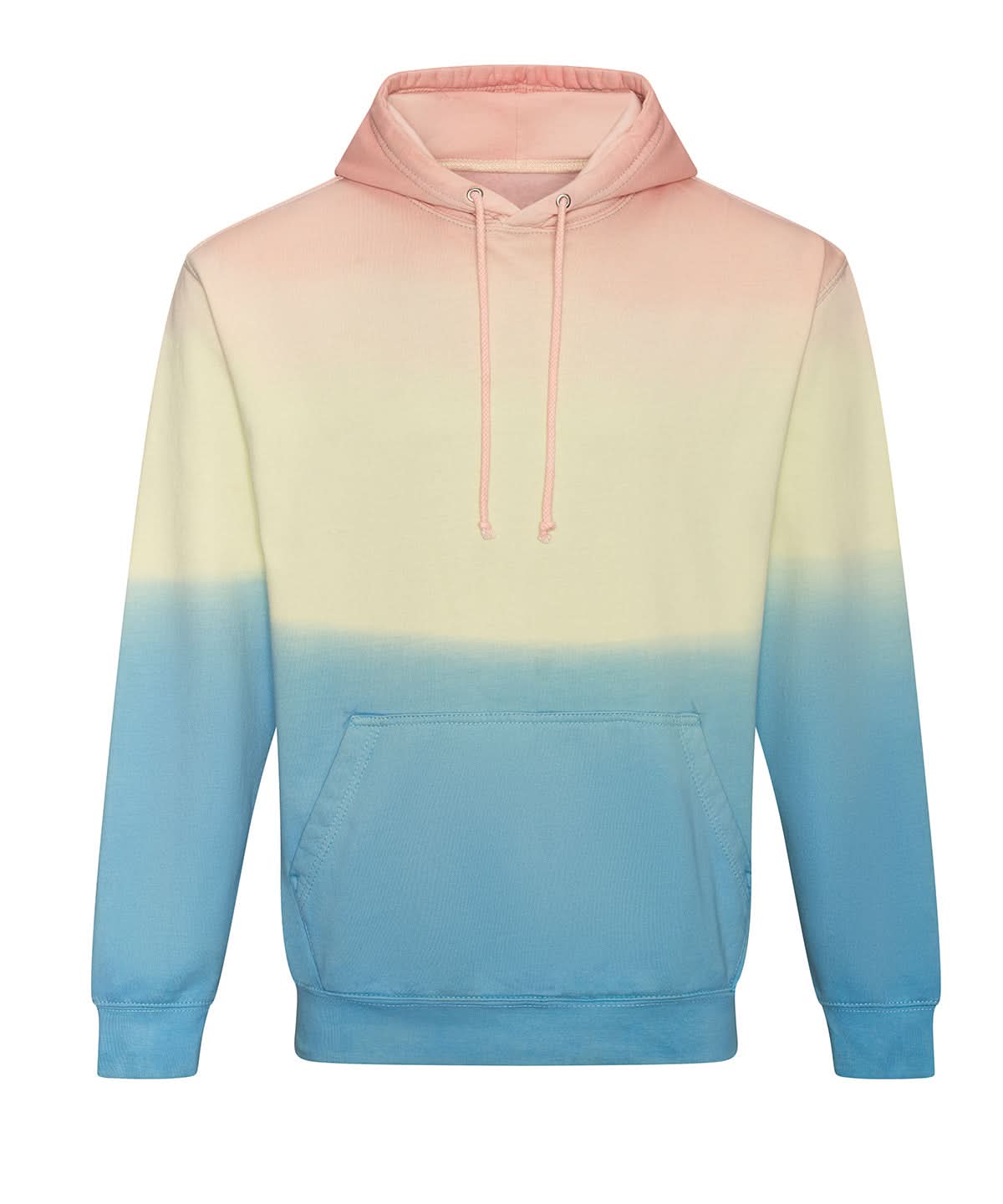 AWDis Just Hoods Tie dye hoodie JH022 - Pastel Sunset Dip - Customisable Hoodies