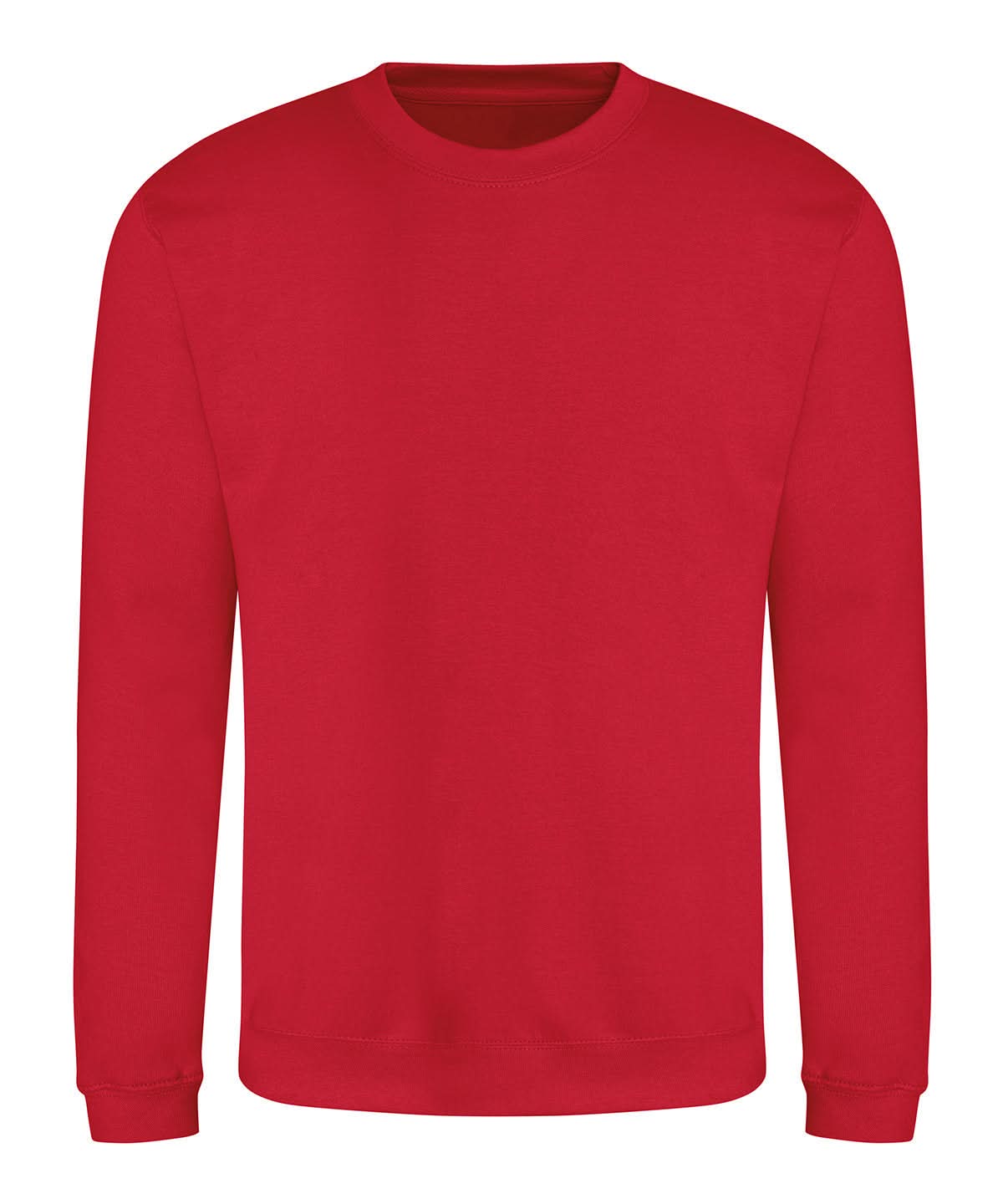 AWDis Just Hoods AWDis Sweatshirt Fire Red JH030 - Fire Red - Customisable Sweatshirts