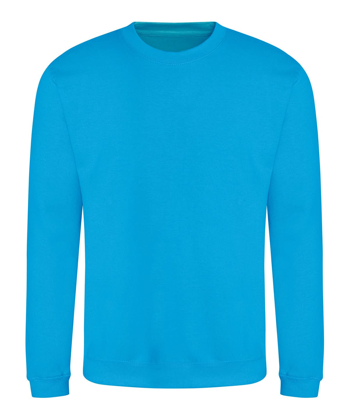 AWDis Just Hoods AWDis Sweatshirt Hawaiian Blue JH030 - Hawaiian Blue - Customisable Sweatshirts