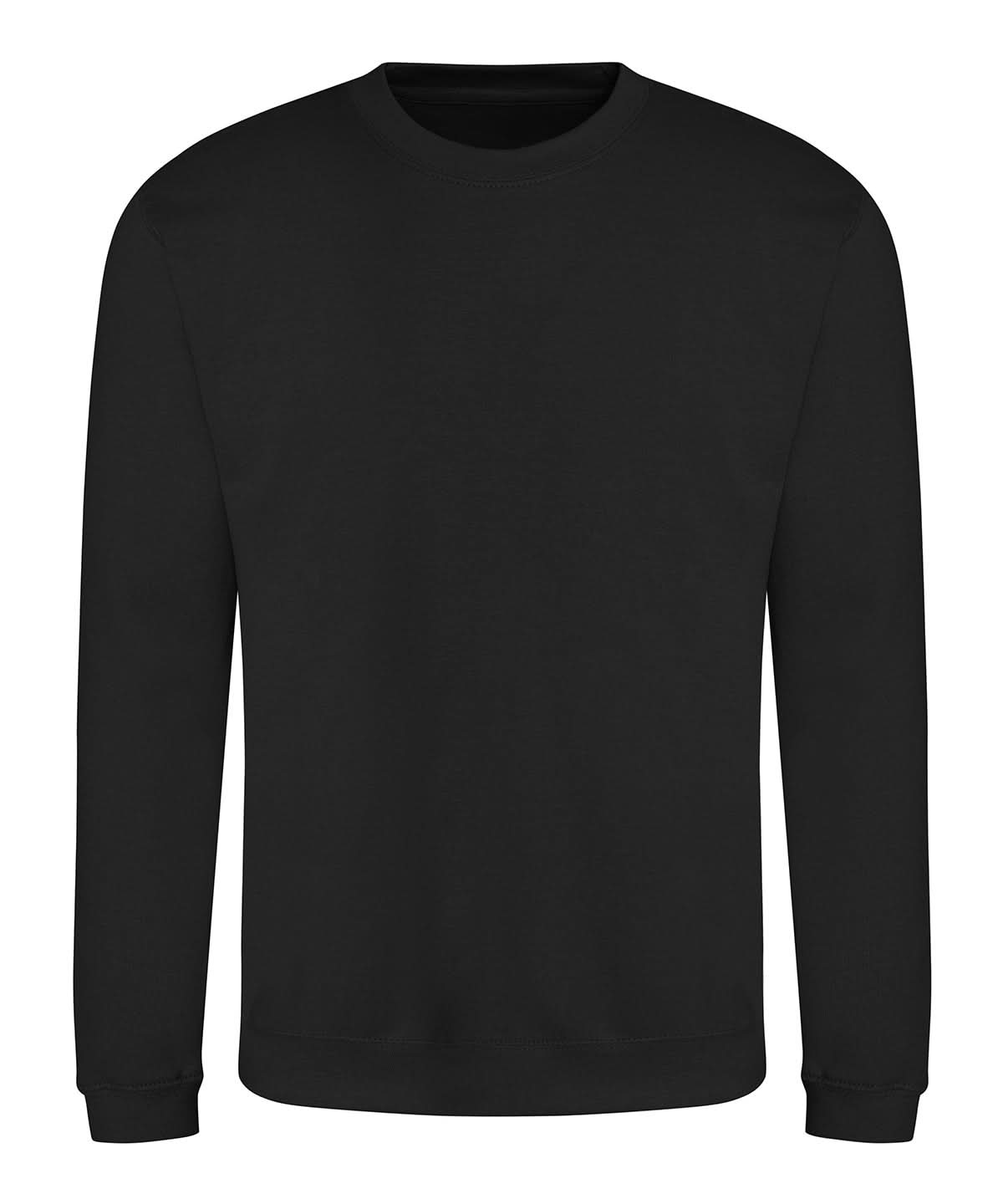 AWDis Just Hoods AWDis Sweatshirt Jet Black JH030 - Jet Black - Customisable Sweatshirts