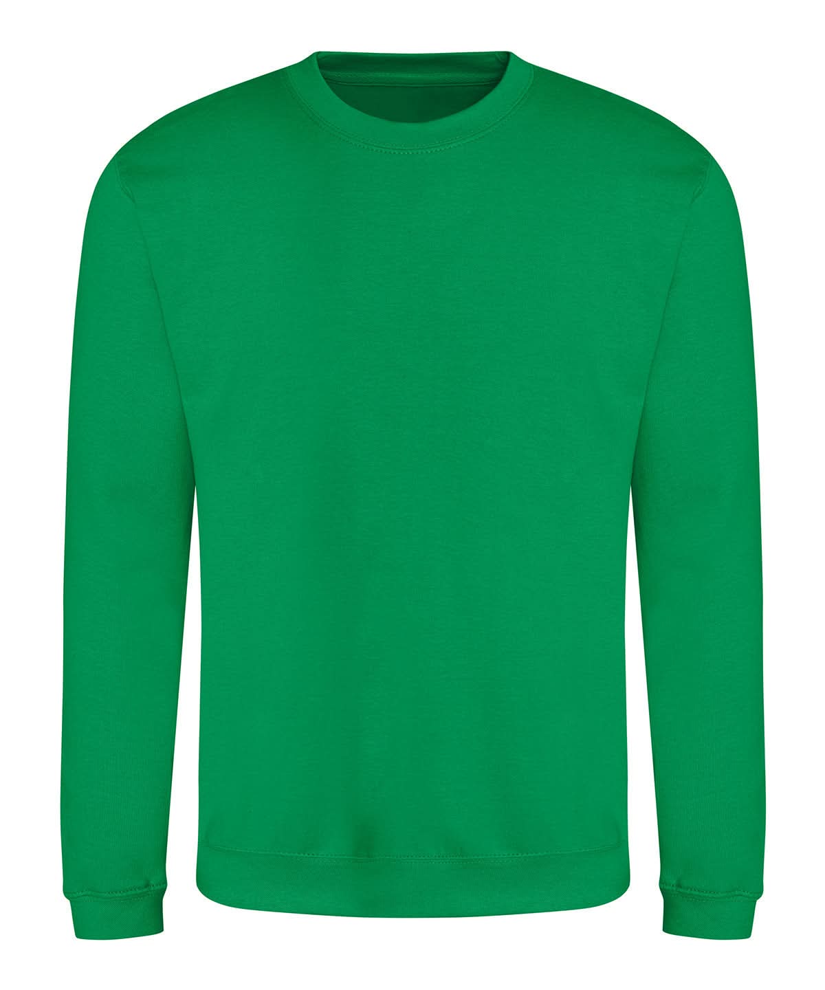 AWDis Just Hoods AWDis Sweatshirt Kelly Green JH030 - Kelly Green - Customisable Sweatshirts