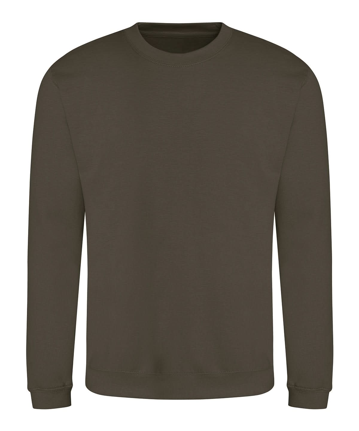 AWDis Just Hoods AWDis Sweatshirt Olive Green JH030 - Olive Green - Customisable Sweatshirts