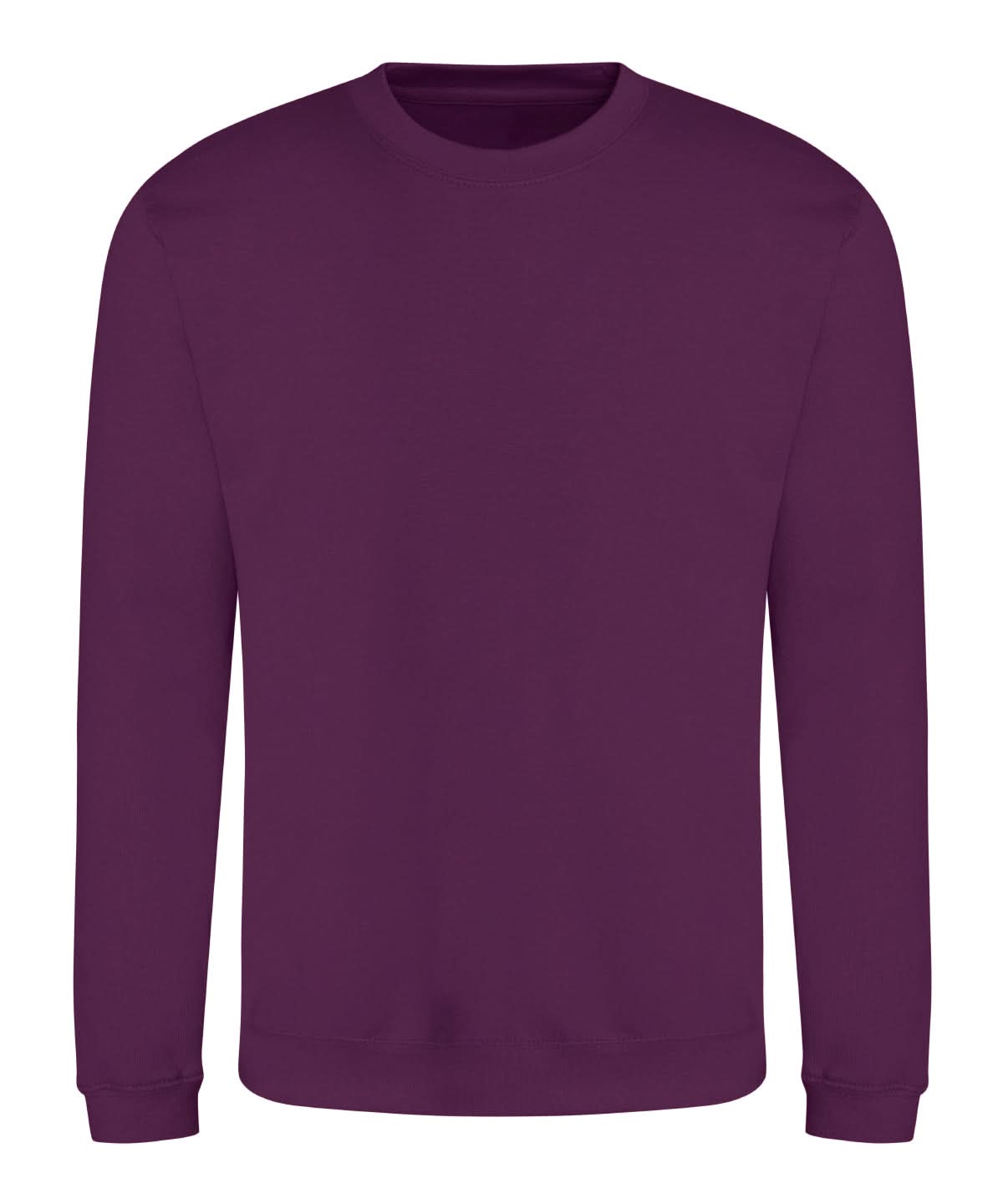 AWDis Just Hoods AWDis Sweatshirt Plum JH030 - Plum - Customisable Sweatshirts
