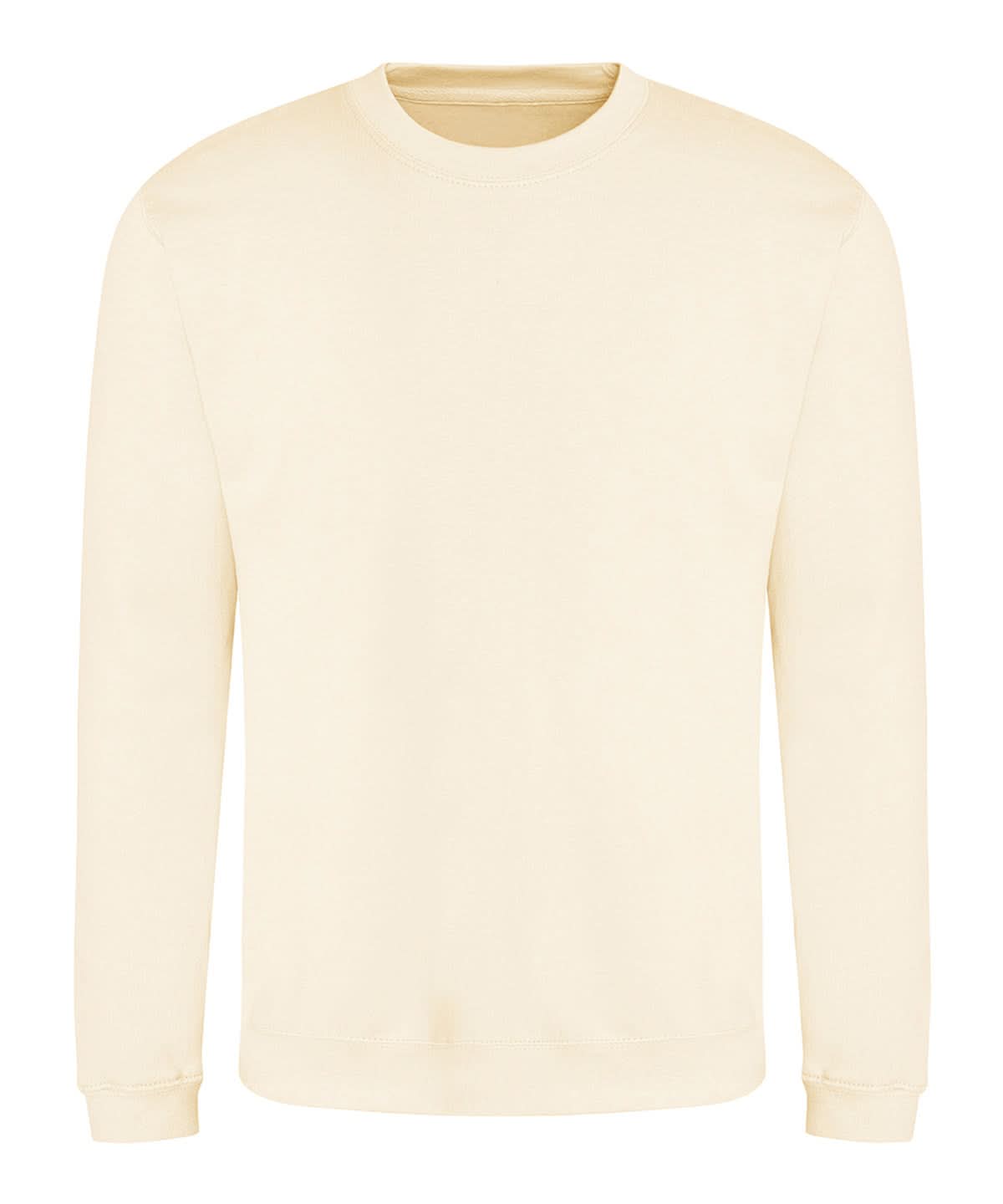 AWDis Just Hoods AWDis Sweatshirt Vanilla Milkshake JH030 - Vanilla Milkshake - Customisable Sweatshirts
